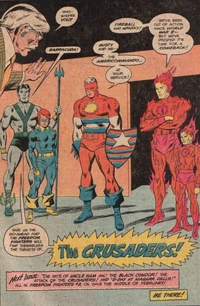 Crusaders (Earth-One) 001
