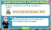 Remote franchise