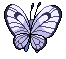 Imagen posterior de Butterfree macho en la quinta generación