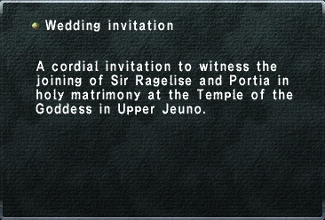 Portal Wedding Invitation