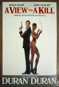 POSTER DURAN DURAN A VIEW TO A KILL P