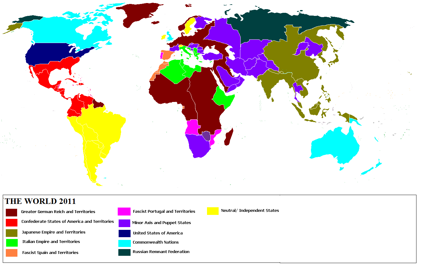 Axis World Alternative History