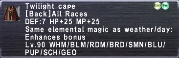 Twilight Cape