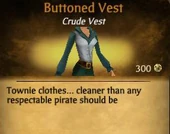 Buttoned Vest