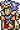 Cecil's Paladin battle sprite in the GBA release