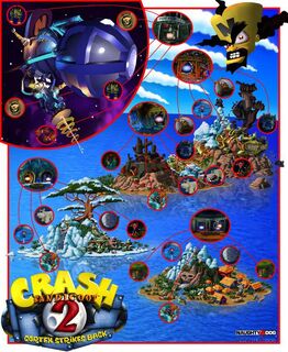 Crash 2 Map