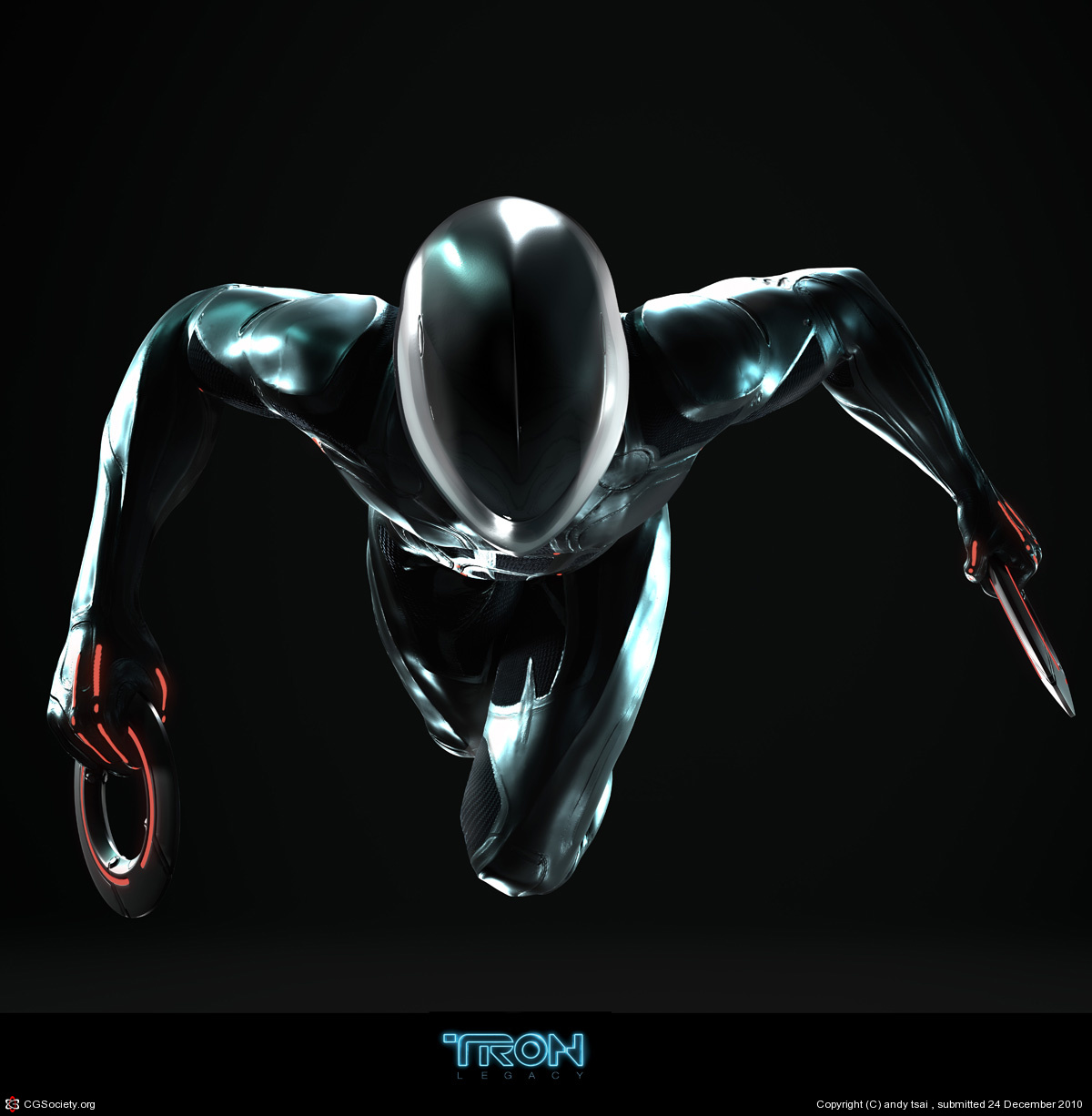 Rinzler from Tron Legacy.