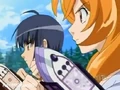 Alice and Chan with they're gauntlets
