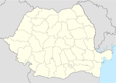 Romania location map