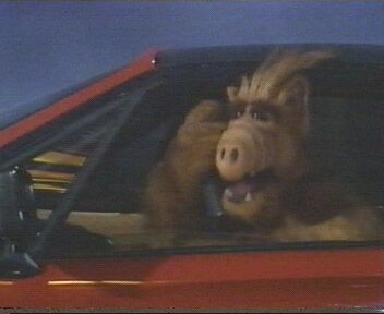 Alf Driving