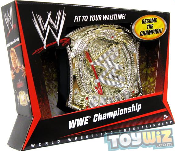 wwe spinner belt mattel