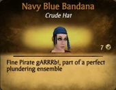 Navy Blue Bandana