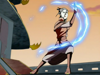 Azula generates lightning