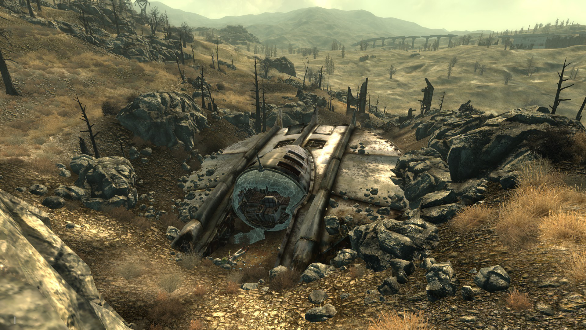 Корабль пришельцев прохождение fallout 3