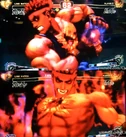 Evil Ryu in Action