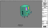 Modelsheet beemo - rainbowcolored