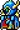 Battle sprite in the Advance release.