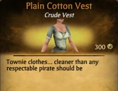 Plain Cotton Vest