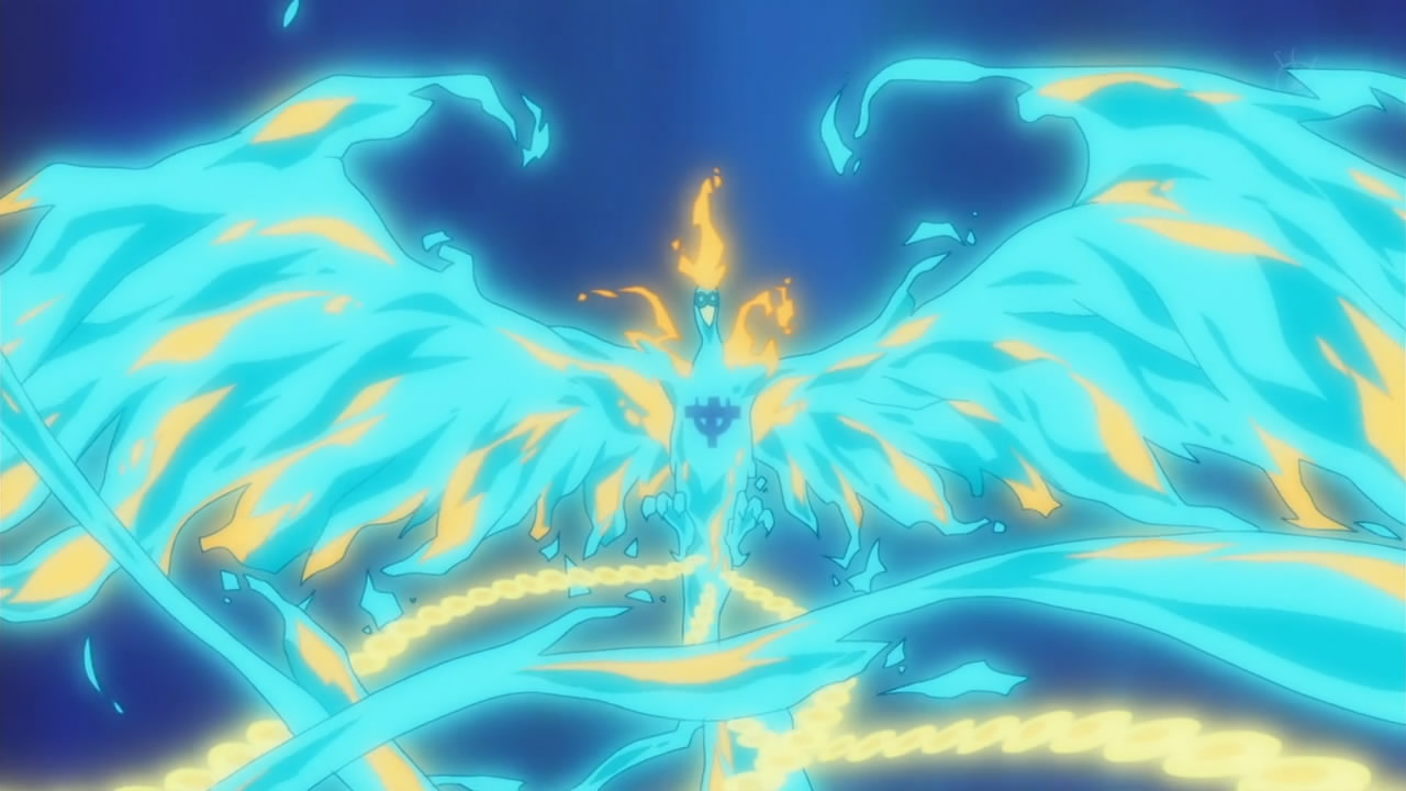 Blue Fire Phoenix