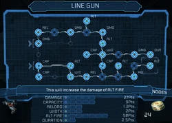 Line gun bench 25