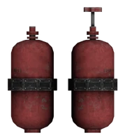Flamer expanded tank