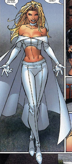 FileEmma Frost in current costumejpg Featured onList of Characters of 