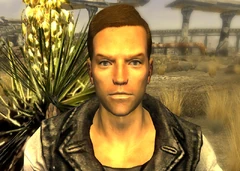 Strange man