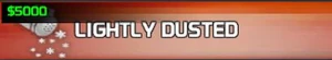 Lightly dusted