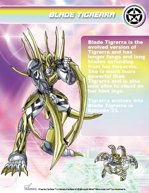 Bakugan+blade+tigrerra