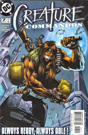 Cover for Creature Commandos #7