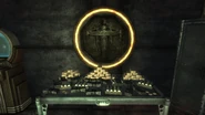Gold bars vault