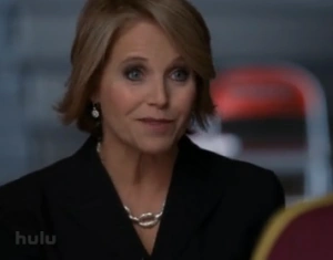 Katie Couric on Glee