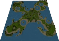 Lau Lagoon Map