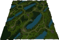 Overgrown City Map