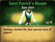 St. Patrick's Blouse