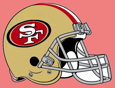 Featured on:List of Green Bay Packers playoff games · 49ers_helmet_red.png‎