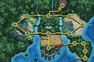 Puente Saeta mapa