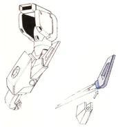 ZGMF-X56Sθ - Destiny Impulse - RQM-60F Flash Edge 2 Beam Boomerang