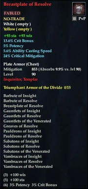 Breastplate of Resolve