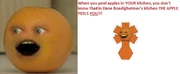 Peel-your-self apple