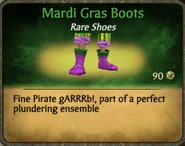 Mardi Gras Boots