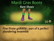 F Mardi Gras Boots