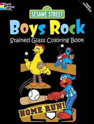 Dover boys rock coloring book