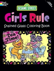 Dover girls rule coloring book