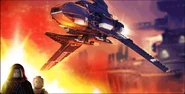 Palpatines Shuttle animation