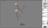 Modelsheet marshmallow onsticks