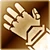 Heavy gloves gold DA2
