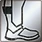 Light boots silver DA2