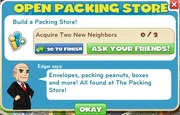 Open Packing Store Details