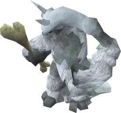 Ice troll npc